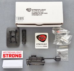 画像1: #14311, Streamlight SIDEWINDER STALK, ARC rail mount & assembly Mailer, Black