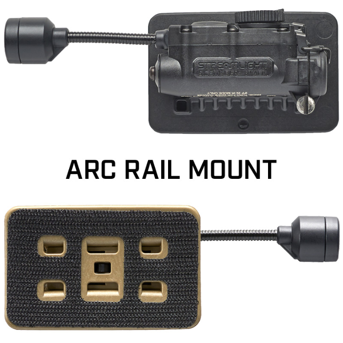 画像8: #14311, Streamlight SIDEWINDER STALK, ARC rail mount & assembly Mailer, Black