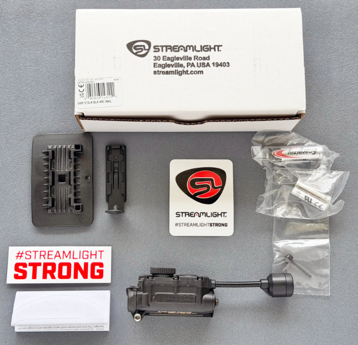 画像1: #14311, Streamlight SIDEWINDER STALK, ARC rail mount & assembly Mailer, Black